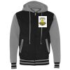 Unisex Heavyweight Varsity Full-Zip Hooded Sweatshirt Thumbnail