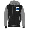 Unisex Heavyweight Varsity Full-Zip Hooded Sweatshirt Thumbnail
