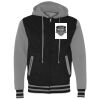 Unisex Heavyweight Varsity Full-Zip Hooded Sweatshirt Thumbnail