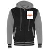Unisex Heavyweight Varsity Full-Zip Hooded Sweatshirt Thumbnail