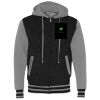 Unisex Heavyweight Varsity Full-Zip Hooded Sweatshirt Thumbnail