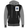 Unisex Heavyweight Varsity Full-Zip Hooded Sweatshirt Thumbnail