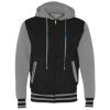 Unisex Heavyweight Varsity Full-Zip Hooded Sweatshirt Thumbnail