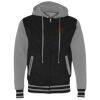 Unisex Heavyweight Varsity Full-Zip Hooded Sweatshirt Thumbnail
