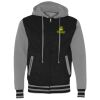Unisex Heavyweight Varsity Full-Zip Hooded Sweatshirt Thumbnail