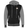 Unisex Heavyweight Varsity Full-Zip Hooded Sweatshirt Thumbnail