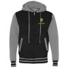 Unisex Heavyweight Varsity Full-Zip Hooded Sweatshirt Thumbnail