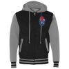 Unisex Heavyweight Varsity Full-Zip Hooded Sweatshirt Thumbnail