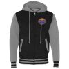 Unisex Heavyweight Varsity Full-Zip Hooded Sweatshirt Thumbnail