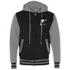 Unisex Heavyweight Varsity Full-Zip Hooded Sweatshirt Thumbnail
