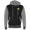 Unisex Heavyweight Varsity Full-Zip Hooded Sweatshirt Thumbnail