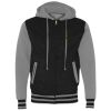 Unisex Heavyweight Varsity Full-Zip Hooded Sweatshirt Thumbnail
