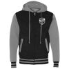 Unisex Heavyweight Varsity Full-Zip Hooded Sweatshirt Thumbnail