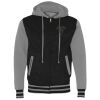 Unisex Heavyweight Varsity Full-Zip Hooded Sweatshirt Thumbnail