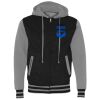 Unisex Heavyweight Varsity Full-Zip Hooded Sweatshirt Thumbnail