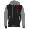 Unisex Heavyweight Varsity Full-Zip Hooded Sweatshirt Thumbnail