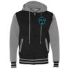 Unisex Heavyweight Varsity Full-Zip Hooded Sweatshirt Thumbnail