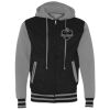 Unisex Heavyweight Varsity Full-Zip Hooded Sweatshirt Thumbnail