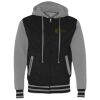 Unisex Heavyweight Varsity Full-Zip Hooded Sweatshirt Thumbnail