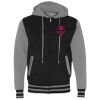 Unisex Heavyweight Varsity Full-Zip Hooded Sweatshirt Thumbnail
