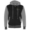 Unisex Heavyweight Varsity Full-Zip Hooded Sweatshirt Thumbnail