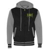Unisex Heavyweight Varsity Full-Zip Hooded Sweatshirt Thumbnail