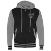 Unisex Heavyweight Varsity Full-Zip Hooded Sweatshirt Thumbnail