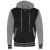 Unisex Heavyweight Varsity Full-Zip Hooded Sweatshirt Thumbnail