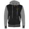 Unisex Heavyweight Varsity Full-Zip Hooded Sweatshirt Thumbnail