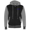 Unisex Heavyweight Varsity Full-Zip Hooded Sweatshirt Thumbnail