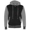 Unisex Heavyweight Varsity Full-Zip Hooded Sweatshirt Thumbnail