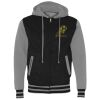 Unisex Heavyweight Varsity Full-Zip Hooded Sweatshirt Thumbnail