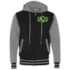 Unisex Heavyweight Varsity Full-Zip Hooded Sweatshirt Thumbnail