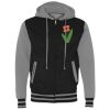Unisex Heavyweight Varsity Full-Zip Hooded Sweatshirt Thumbnail