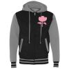 Unisex Heavyweight Varsity Full-Zip Hooded Sweatshirt Thumbnail