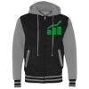 Unisex Heavyweight Varsity Full-Zip Hooded Sweatshirt Thumbnail