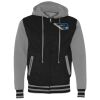 Unisex Heavyweight Varsity Full-Zip Hooded Sweatshirt Thumbnail