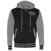Unisex Heavyweight Varsity Full-Zip Hooded Sweatshirt Thumbnail