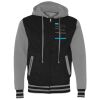 Unisex Heavyweight Varsity Full-Zip Hooded Sweatshirt Thumbnail