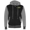 Unisex Heavyweight Varsity Full-Zip Hooded Sweatshirt Thumbnail