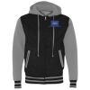 Unisex Heavyweight Varsity Full-Zip Hooded Sweatshirt Thumbnail
