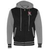 Unisex Heavyweight Varsity Full-Zip Hooded Sweatshirt Thumbnail