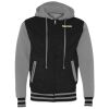 Unisex Heavyweight Varsity Full-Zip Hooded Sweatshirt Thumbnail