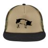 Flat Bill Snapback Trucker Cap Thumbnail