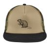 Flat Bill Snapback Trucker Cap Thumbnail