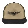 Flat Bill Snapback Trucker Cap Thumbnail