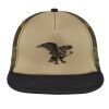 Flat Bill Snapback Trucker Cap Thumbnail