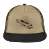 Flat Bill Snapback Trucker Cap Thumbnail