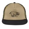 Flat Bill Snapback Trucker Cap Thumbnail