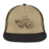 Flat Bill Snapback Trucker Cap Thumbnail